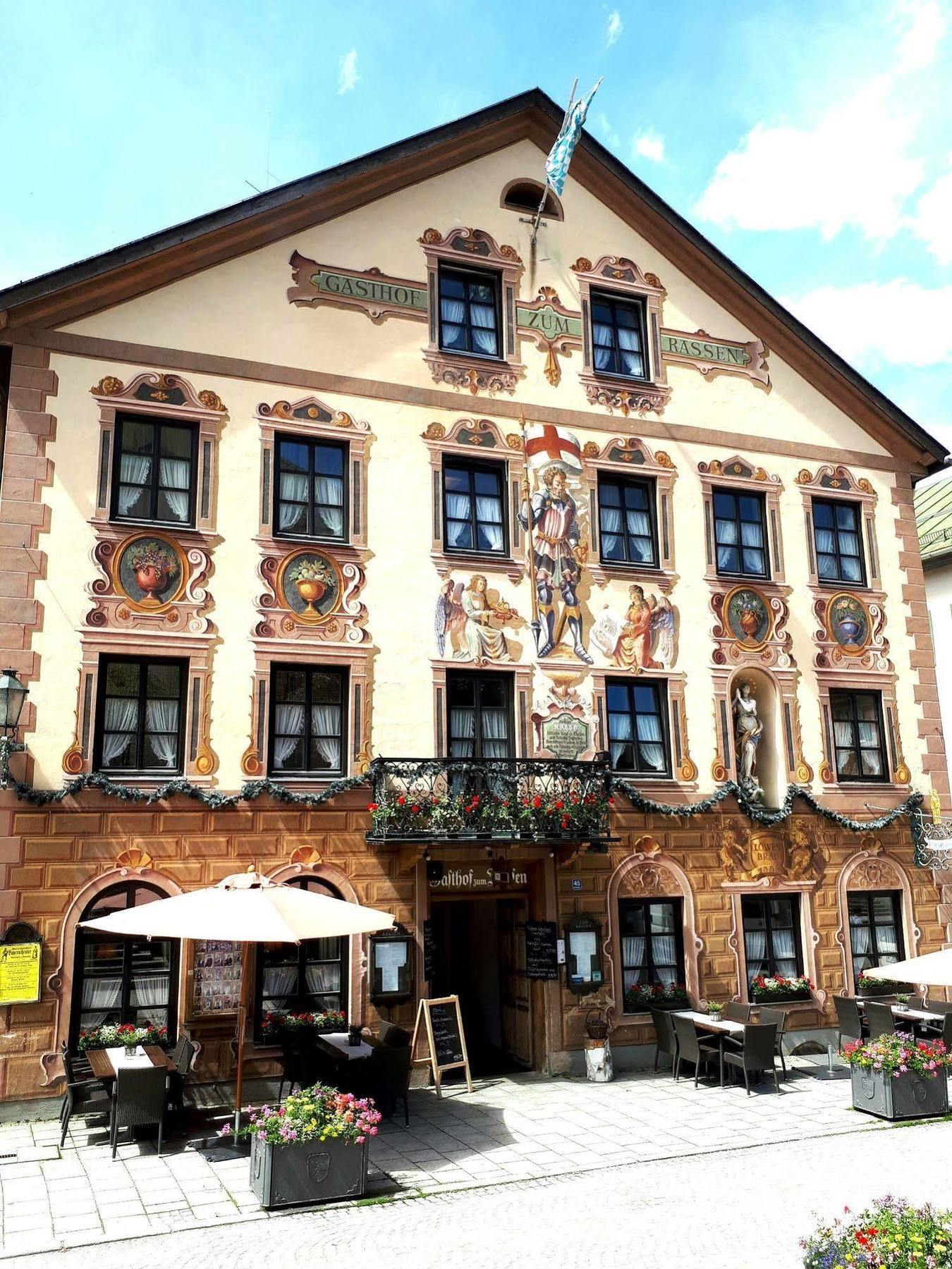 Gasthof Zum Rassen Garmisch-Partenkirchen Dış mekan fotoğraf